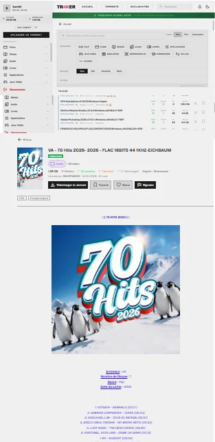 TR4KER nouveau tracker BitTorrent