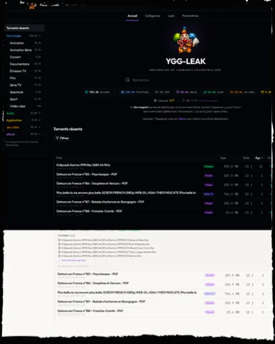 torrent, yggtorrent-u2p-LEAK