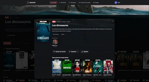 Quazar site de streaming